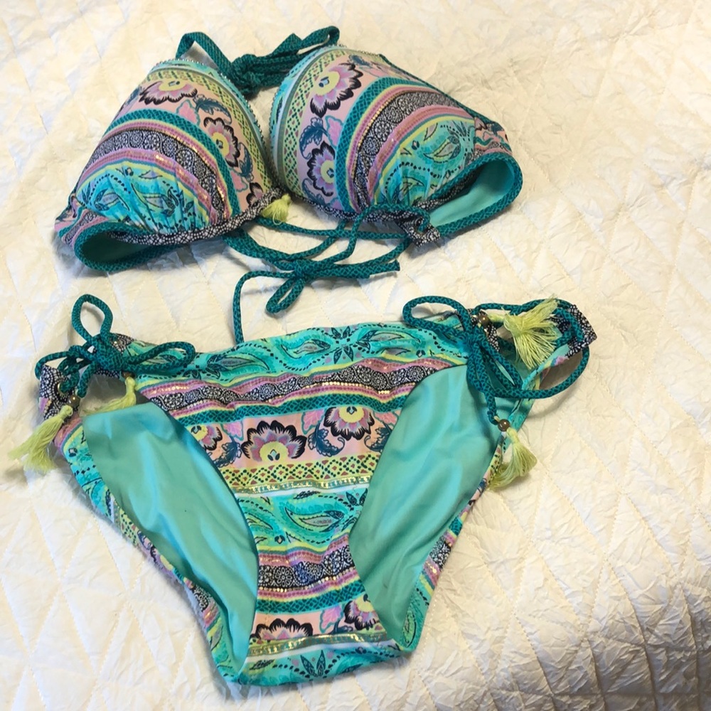 Two piece swim suit!
